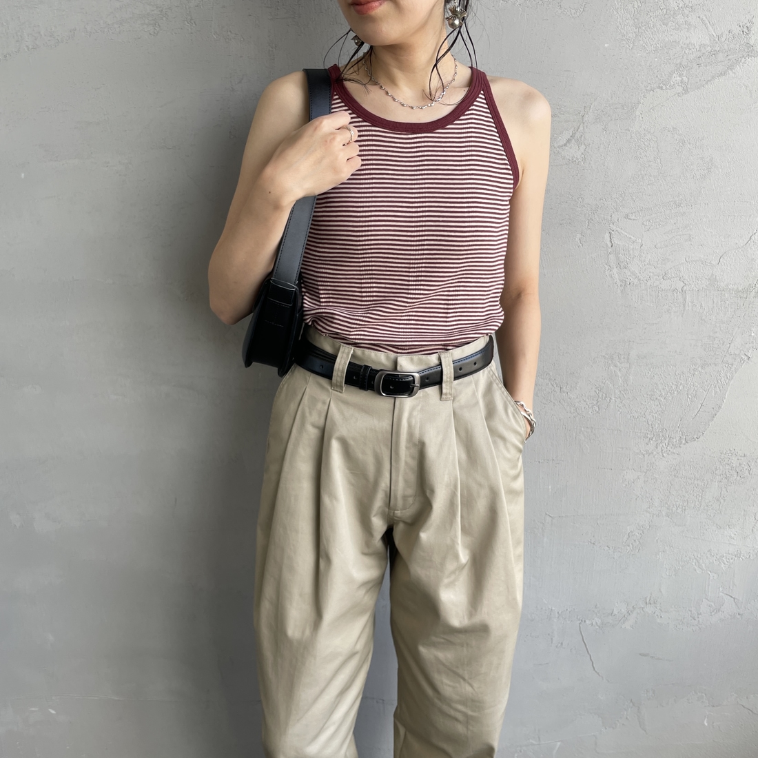 CLAY&&モデル身長：160cm 着用サイズ：F&&