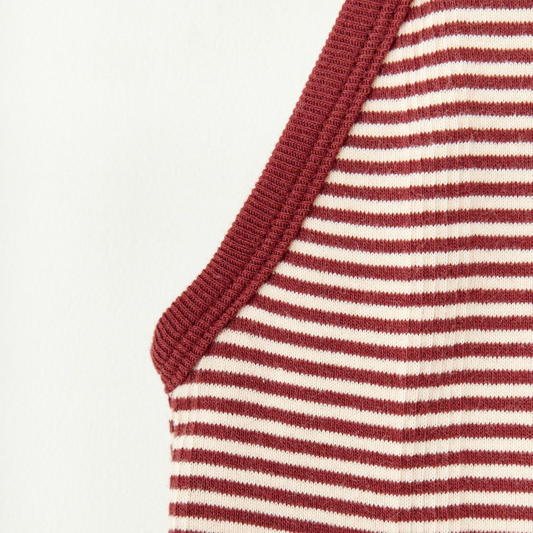 Robert P.Miller [ロバートピーミラー] 別注 配色 アメリカンスリーブパネルリブタンクトップ [RM251-2143IN-JF] CLAY