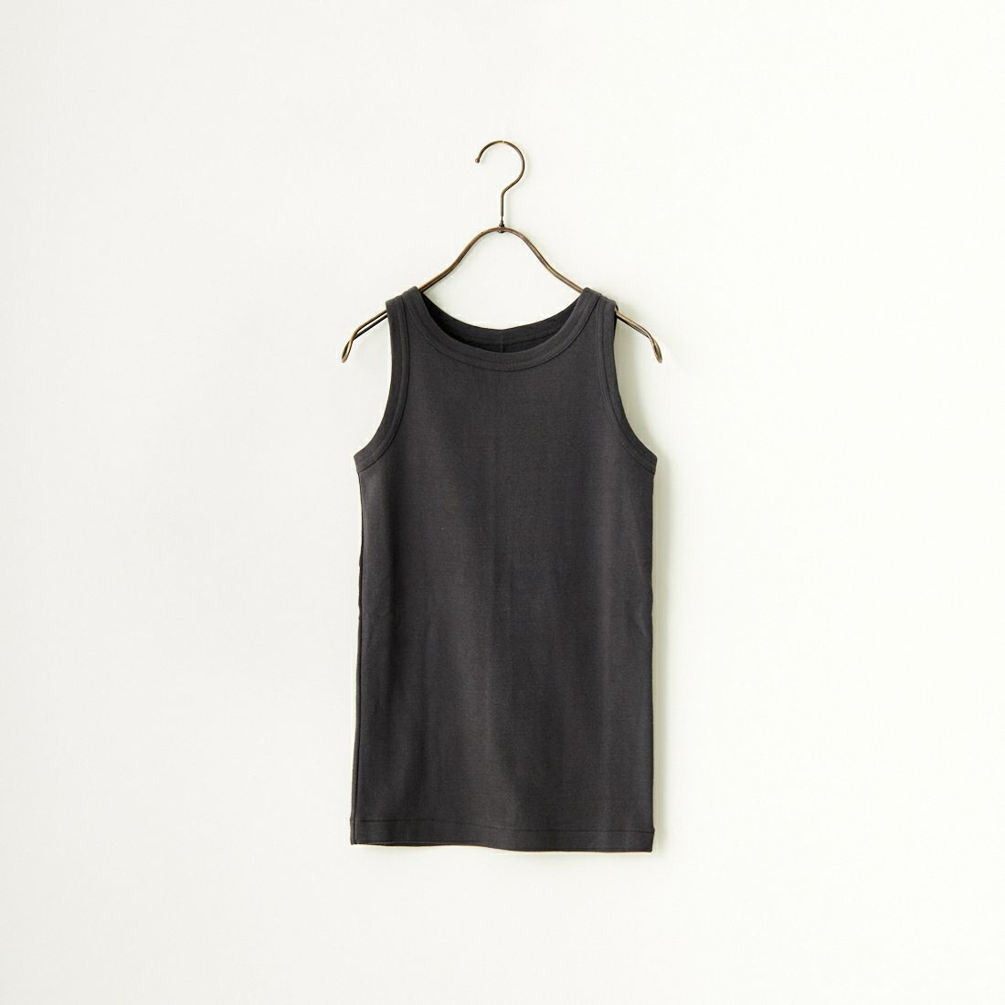 Noir Fabrik [ヌワールファブリック] コットンフライス アメリカンスリーブタンクトップ [IN-01-25SS] ｽﾐｸﾛ