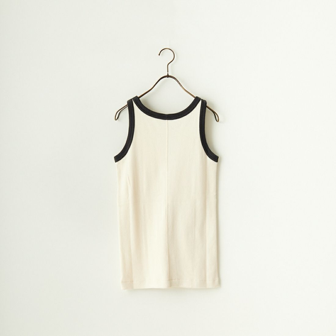 Noir Fabrik [ヌワールファブリック] コットンフライス アメリカンスリーブタンクトップ [IN-01-25SS] ﾅﾁｭﾗﾙ/ｽﾐｸﾛ
