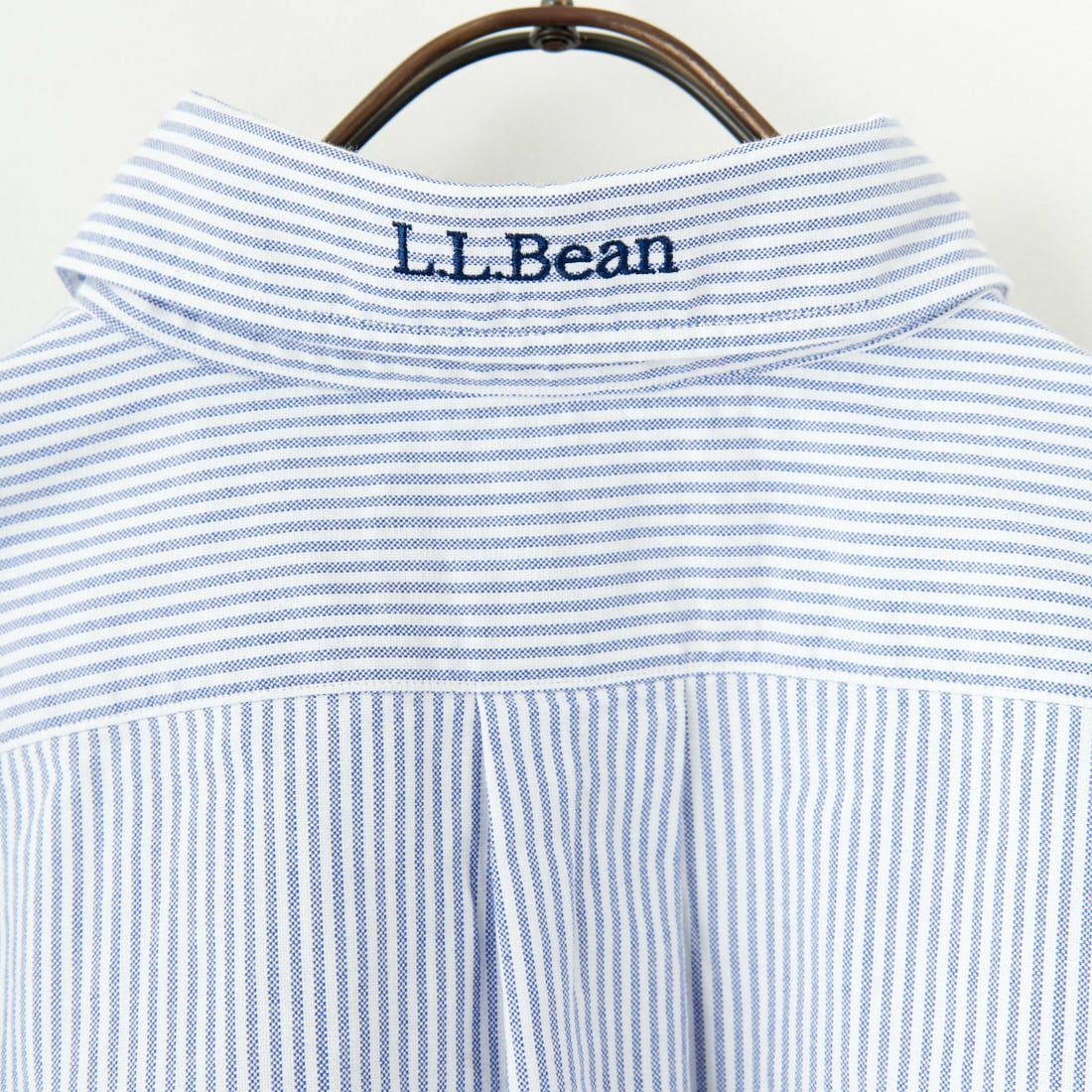 L.L.BEAN [エルエルビーン] ORONO ショートスリーブシャツ [5275-0036] 90 NAVY/WH