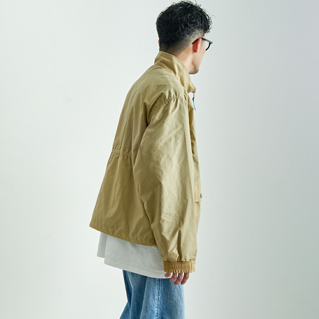 L.L.BEAN [エルエルビーン] Bean's ウィンディリッジジャケット [5175-9041] 14 TAN &&モデル身長：168cm 着用サイズ：M&&