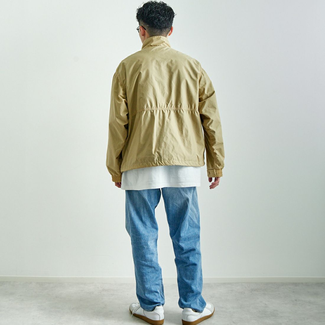 L.L.BEAN [エルエルビーン] Bean's ウィンディリッジジャケット [5175-9041] 14 TAN &&モデル身長：168cm 着用サイズ：M&&