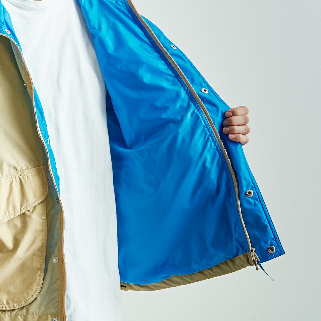 L.L.BEAN [エルエルビーン] Bean's ウィンディリッジジャケット [5175-9041] 14 TAN &&モデル身長：168cm 着用サイズ：M&&