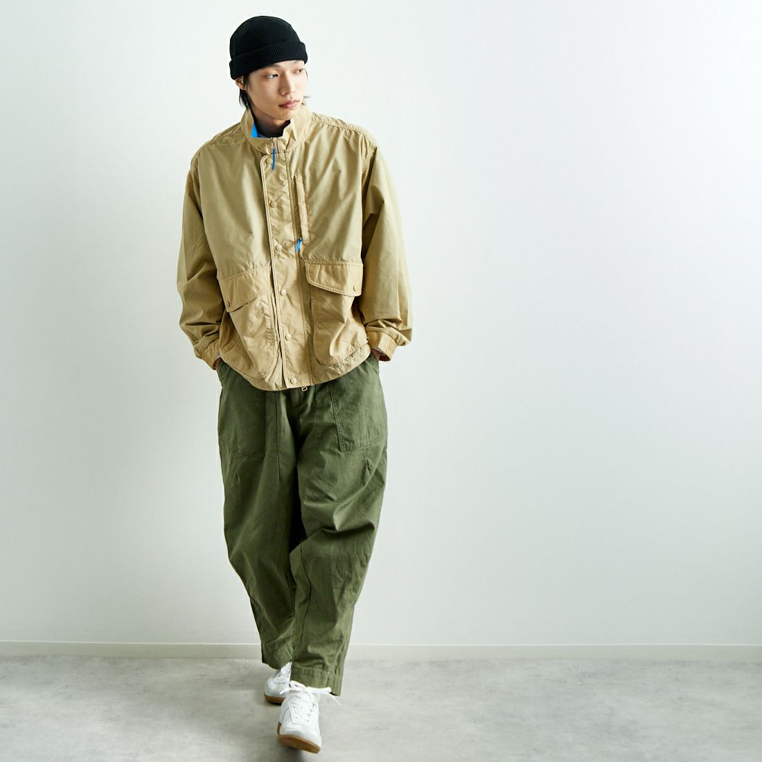 L.L.BEAN [エルエルビーン] Bean's ウィンディリッジジャケット [5175-9041] 14 TAN &&モデル身長：179cm 着用サイズ：L&&