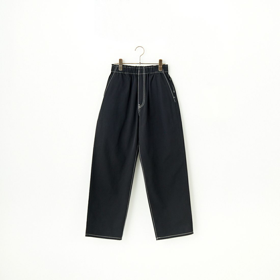 UNIVERSAL OVERALL [ユニバーサルオーバーオール] 別注 バックポケットイージーパンツ [U2512600IN-JF] BLACK