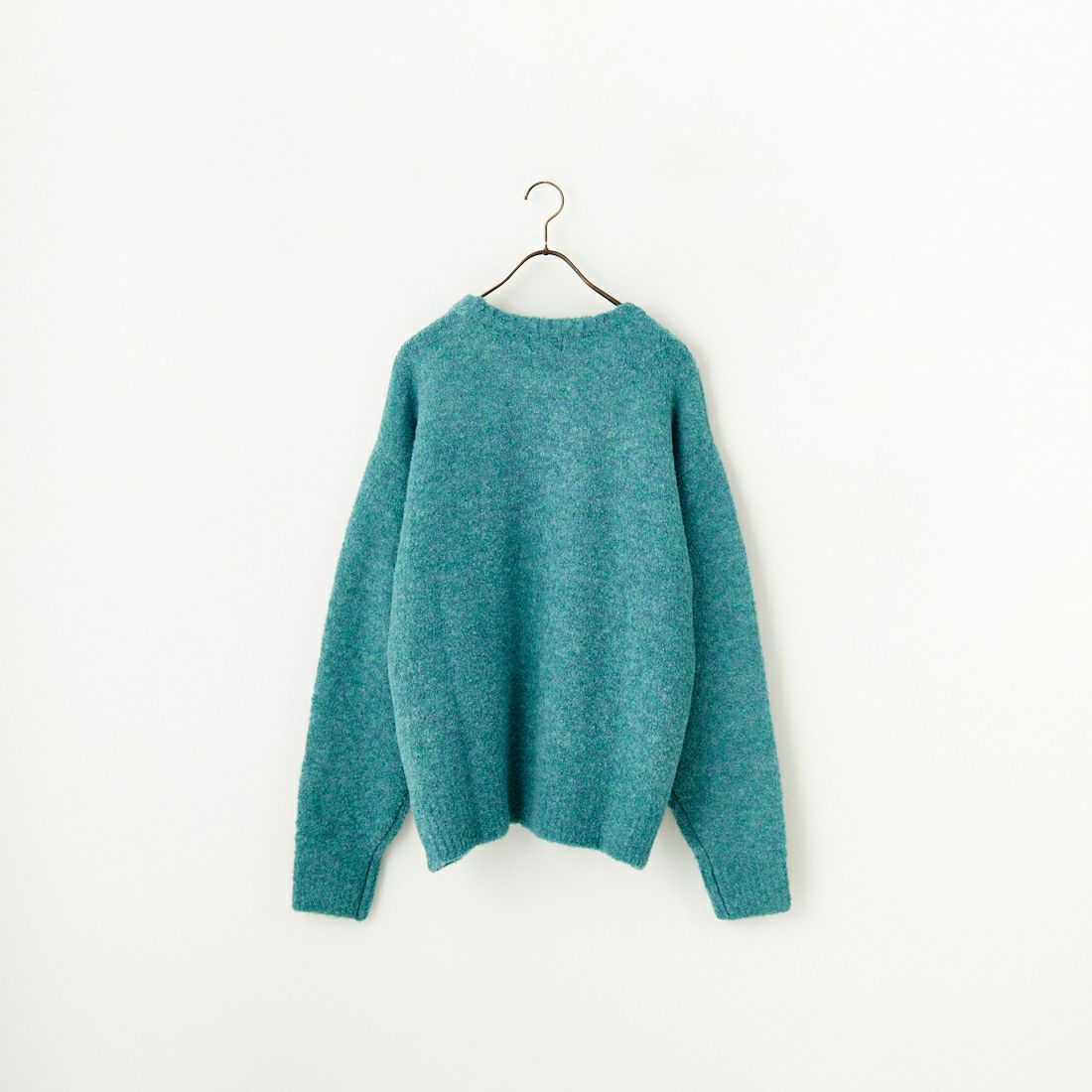 33Degrees [サーティスリーディグリーズ] ブークレクルーネックニット [M-24789003] 55 MINT