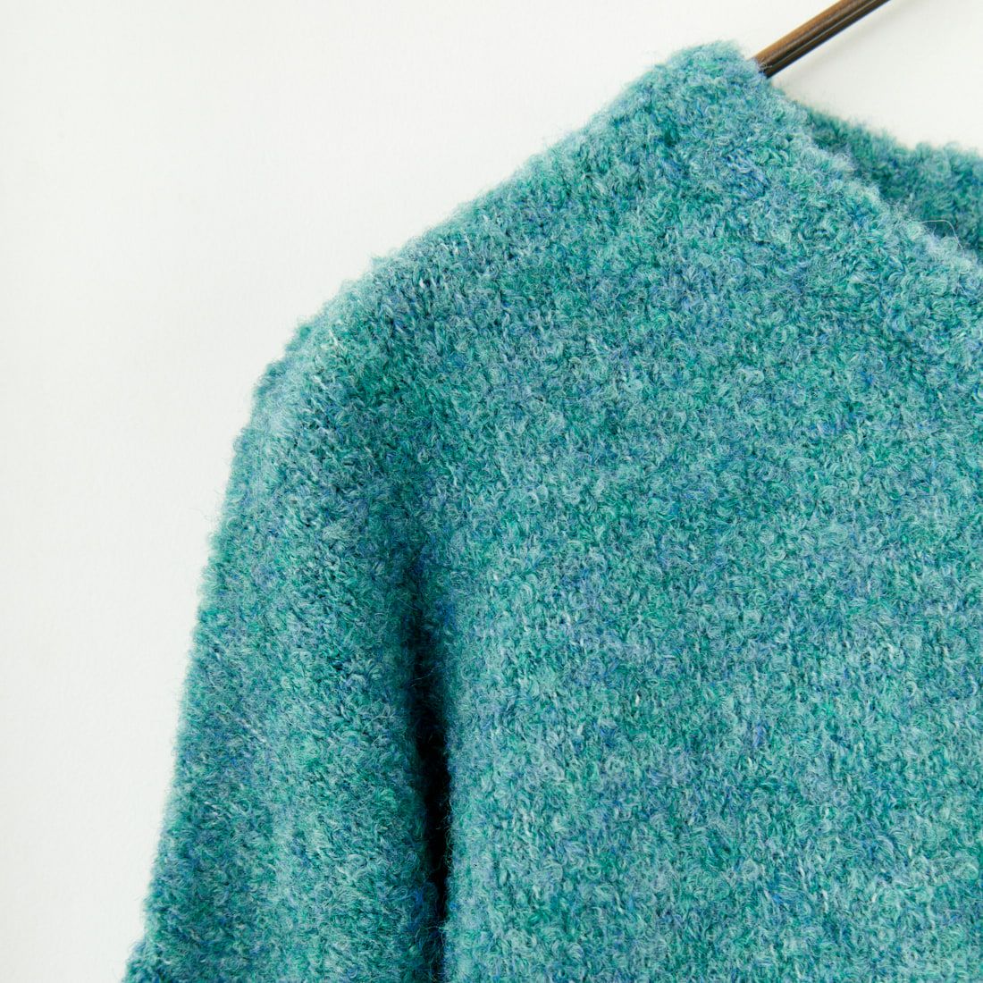 33Degrees [サーティスリーディグリーズ] ブークレクルーネックニット [M-24789003] 55 MINT