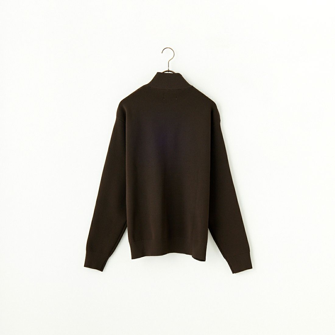 33Degrees [サーティスリーディグリーズ] 12Gポリハイネックニット [724806] BROWN