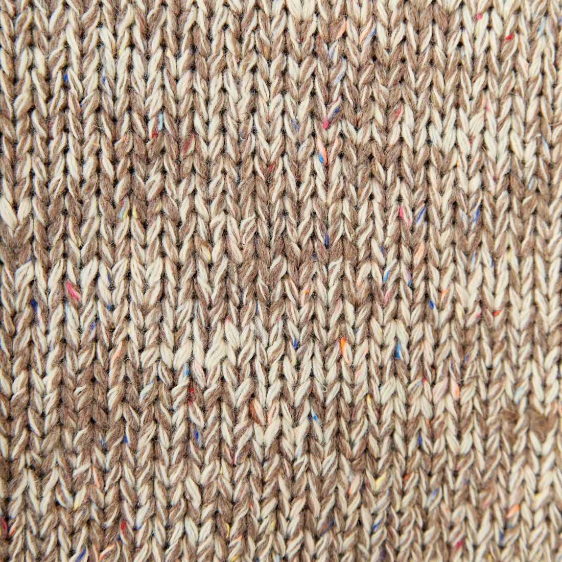 Jeans Factory Clothes [ジーンズファクトリークローズ] ブークレクルーネックニット [JFC-244-069] BEIGE