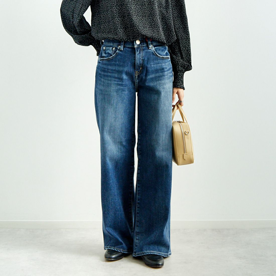 A-STN DARK&&モデル身長：160cm 着用サイズ：24&&