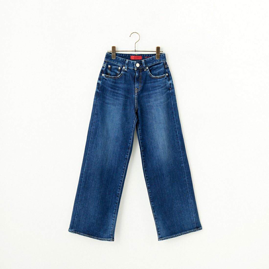 RED CARD TOKYO [レッドカード トーキョー] 35th Anniversary ワイドデニムパンツ [26W10101SDK] A-STN DARK