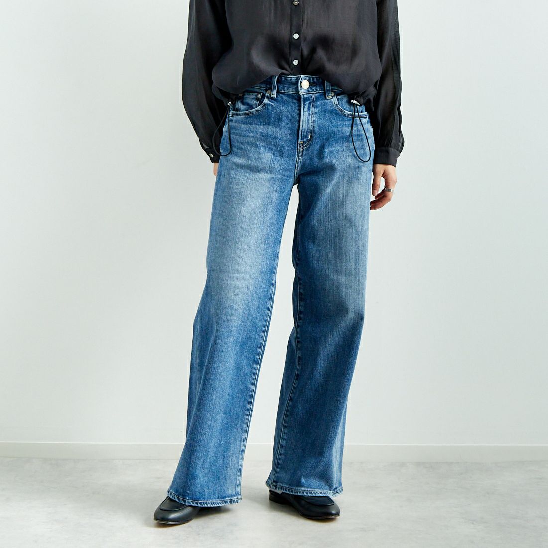 A-STN MID&&モデル身長：160cm 着用サイズ：24&&