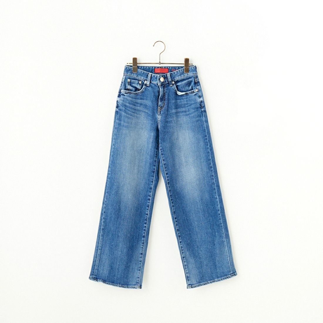 RED CARD TOKYO [レッドカード トーキョー] 35th Anniversary ワイドデニムパンツ [26W10101SMD] A-STN MID