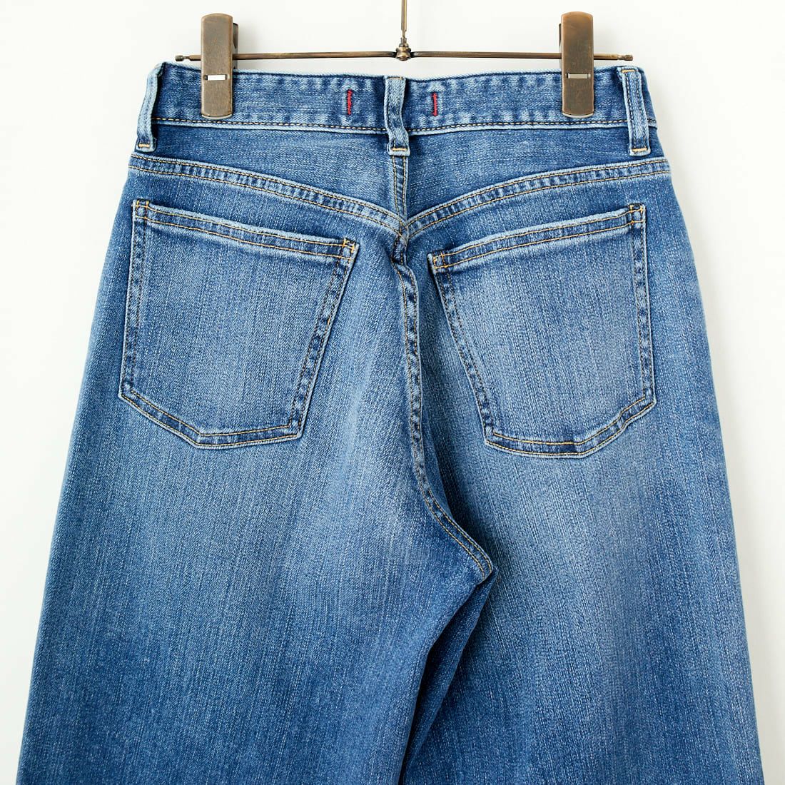RED CARD TOKYO [レッドカード トーキョー] 35th Anniversary ワイドデニムパンツ [26W10101SMD] A-STN MID