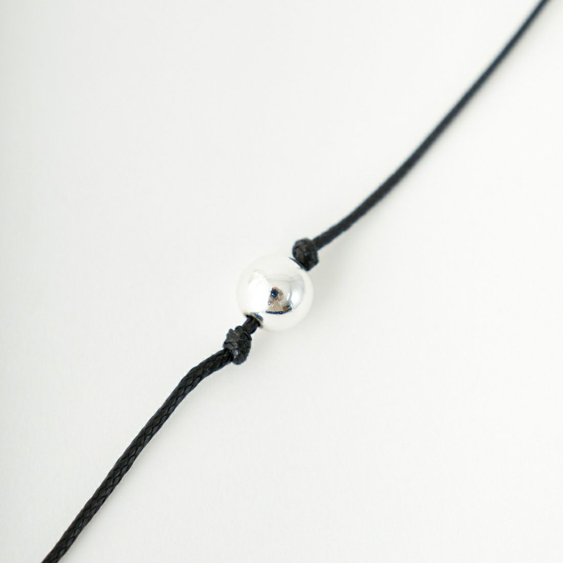 CHIGNON [シニヨン] マルチWAY丸玉コードチョーカー [0046-590RT] BLK/SILVER