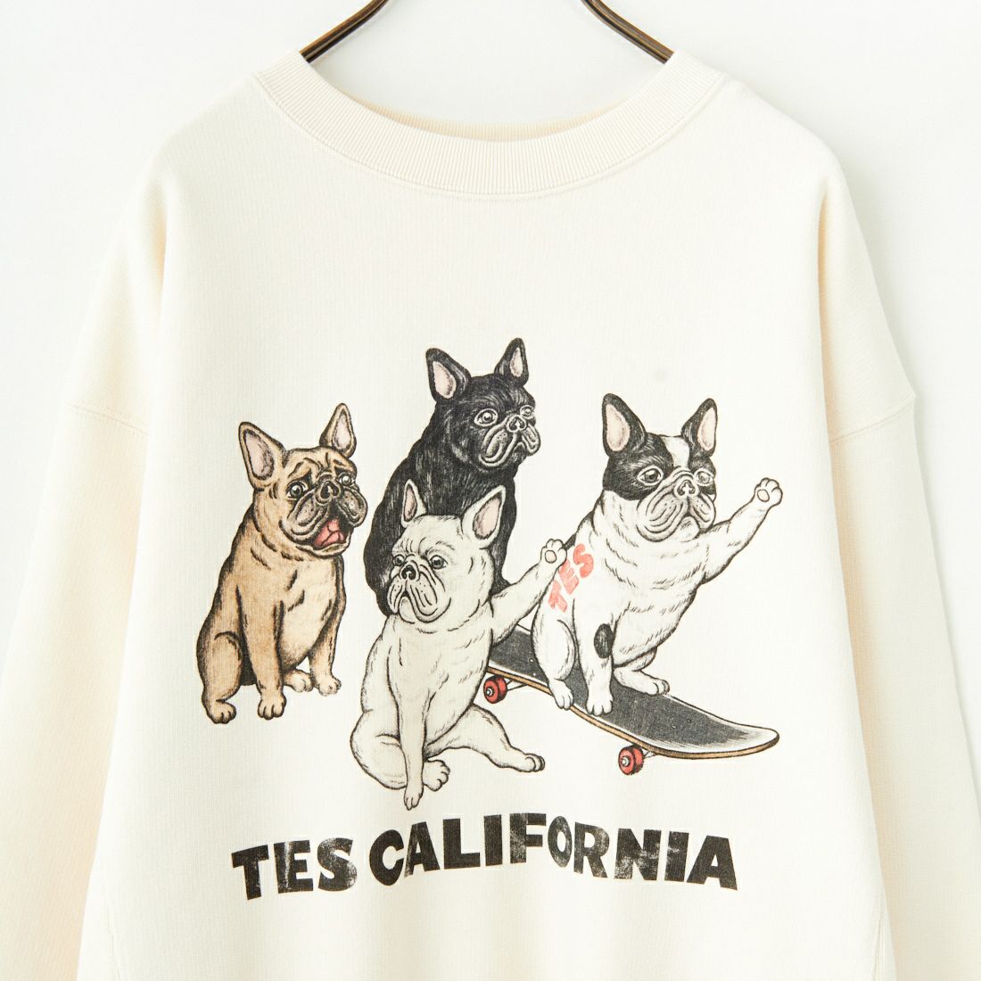 The Endless Summer [エンドレスサマー] 4BUHI パーソナリティクルーネックスウェット [FH-25374307] 05 IVORY