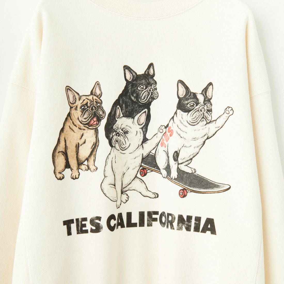 The Endless Summer [エンドレスサマー] 4BUHI パーソナリティクルーネックスウェット [FH-25374307] 05 IVORY