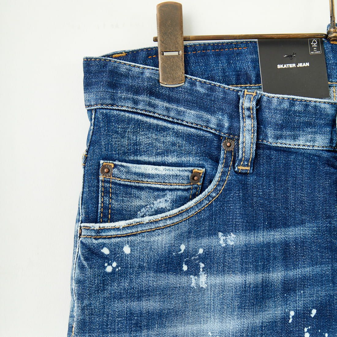 Dsquared2 [ディースクエアード] スケータージーンズ [74LB1660-30664] 470 NAVY B