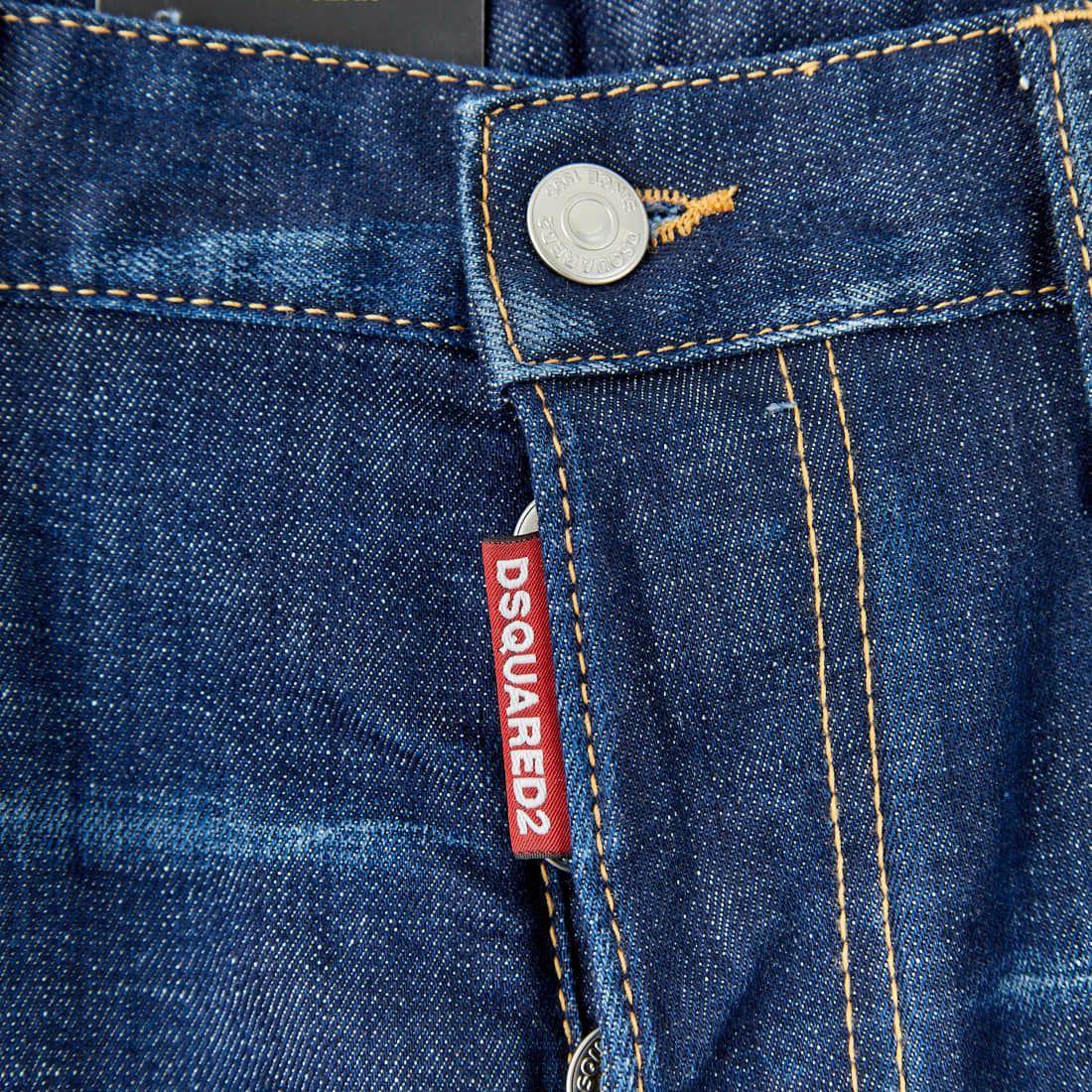 Dsquared2 [ディースクエアード] スケータージーンズ [74LB1316-30342] 470 NAVY B