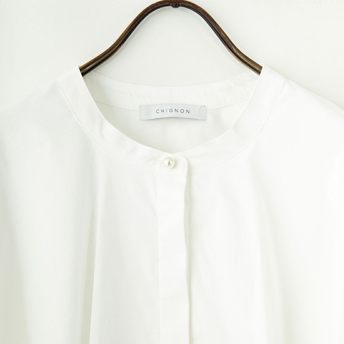 CHIGNON [シニヨン] シャツブラウス [1646-487KK] WHITE