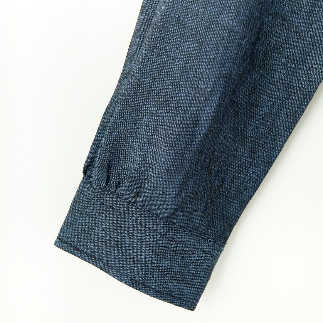 Needles [ニードルズ] バンドカラーワークシャツ [QV292] A BLUE