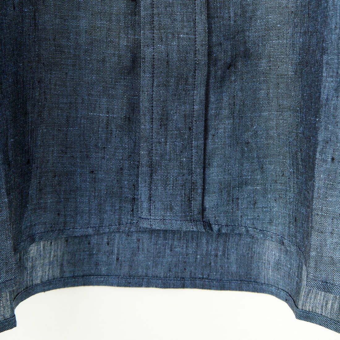 Needles [ニードルズ] バンドカラーワークシャツ [QV292] A BLUE