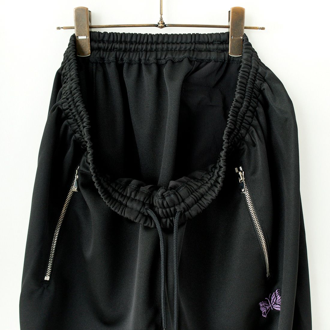 Needles [ニードルズ] クロップドサルエルトラックパンツ [QV326] B BLACK