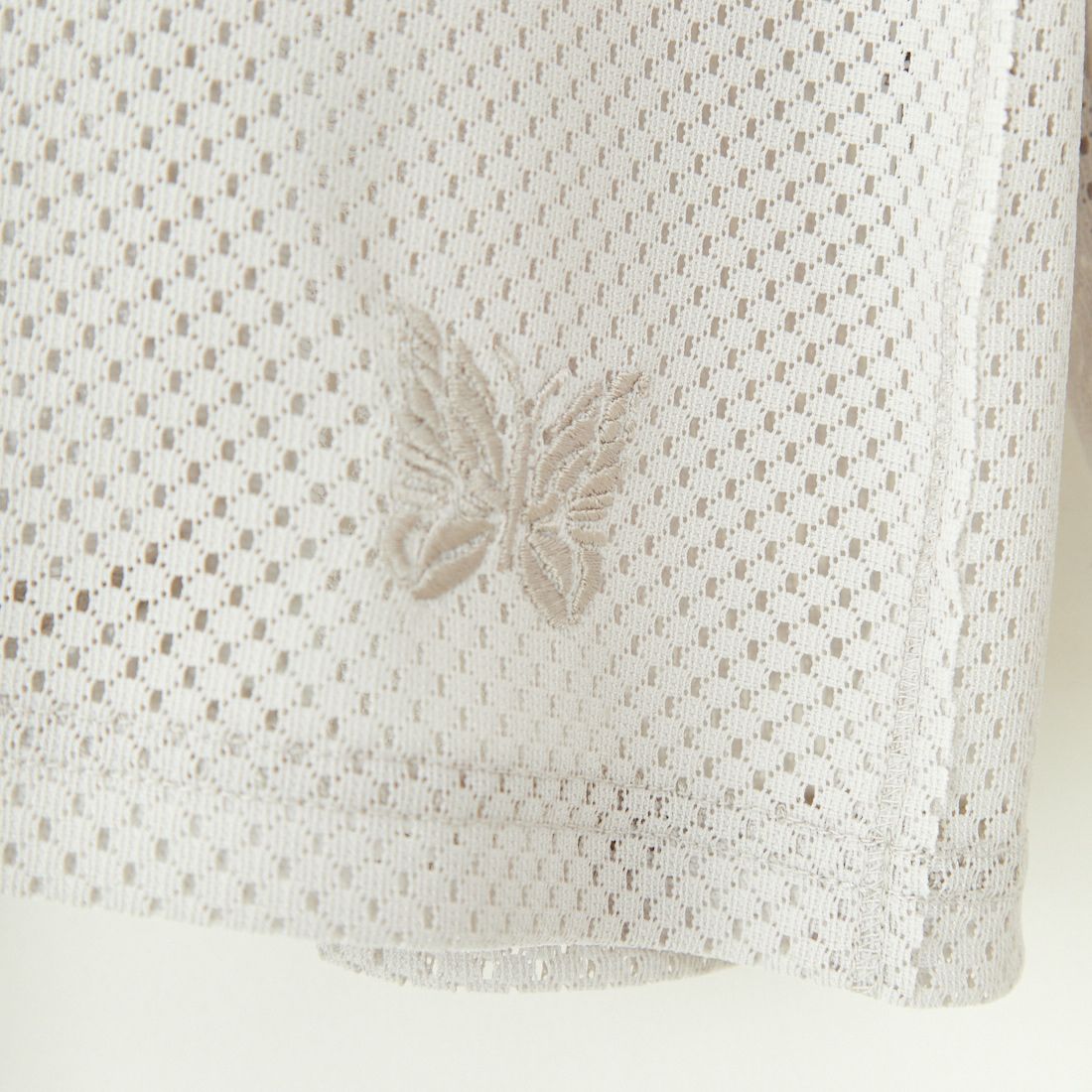 Needles [ニードルズ] ロングスリーブUネックTシャツ [QV345] A LT.GREY