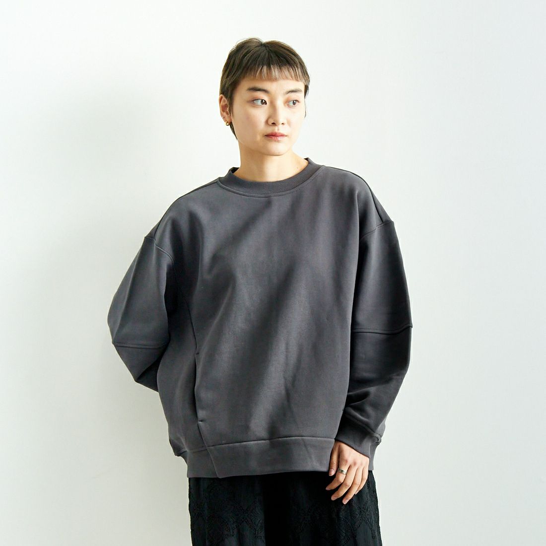003 ﾁｬｺｰﾙ&&モデル身長：160cm 着用サイズ：F&&