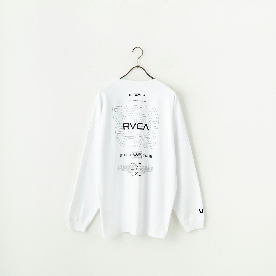 RVCA [ルーカ] RADIATE ロングスリーブTシャツ [BF041-151]