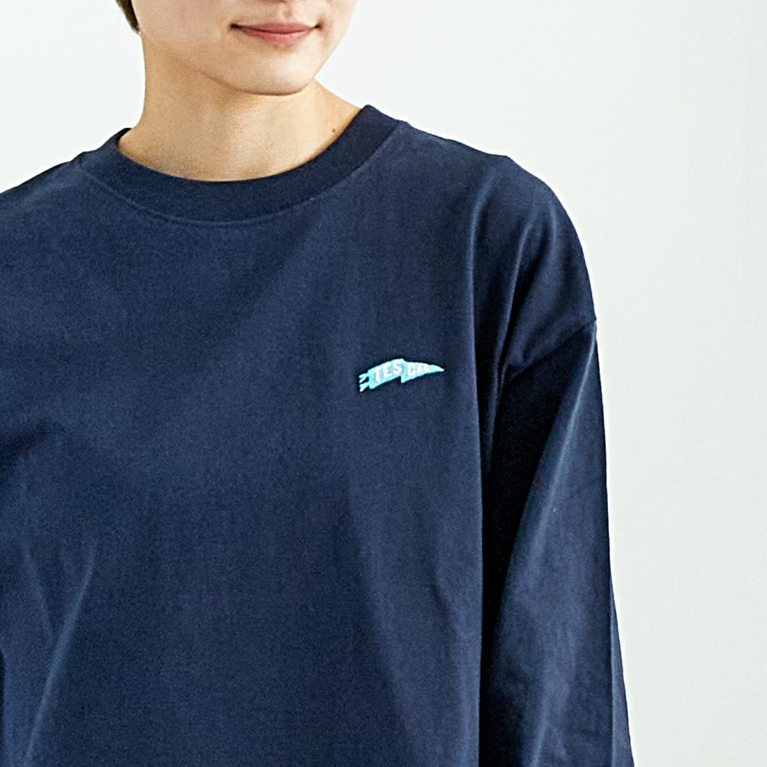 The Endless Summer [エンドレスサマー] TES サガラ刺繍ビッグロングスリーブTシャツ [C-25374303] 60 NAVY