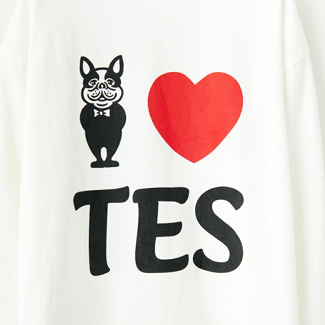 The Endless Summer [エンドレスサマー] I LOVE TES ロングスリーブTシャツ [FH-25374313] 07 WHITE