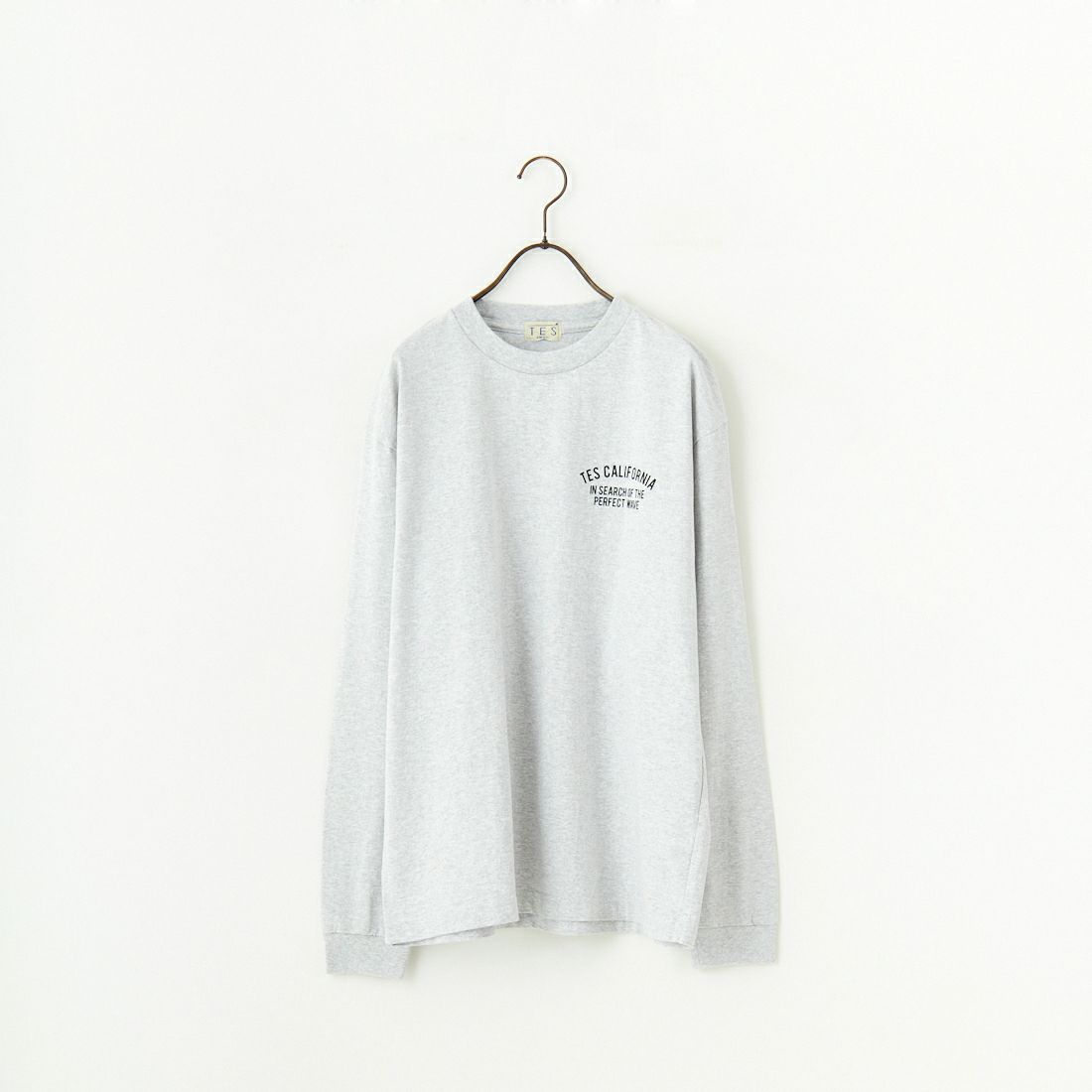 The Endless Summer [エンドレスサマー] TES サークルロゴロングスリーブTシャツ [FH-25374316] 03 MIX GRY