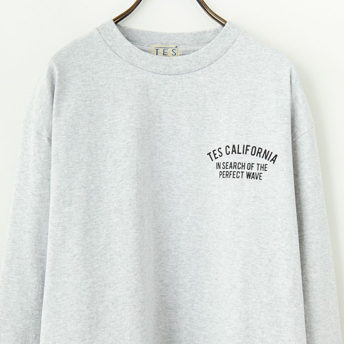 The Endless Summer [エンドレスサマー] TES サークルロゴロングスリーブTシャツ [FH-25374316] 03 MIX GRY
