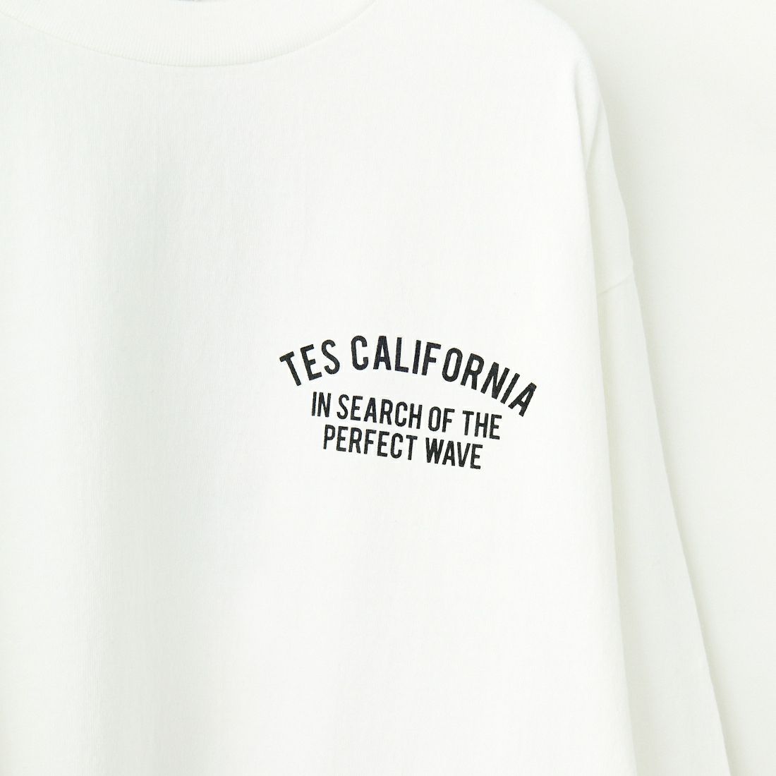 The Endless Summer [エンドレスサマー] TES サークルロゴロングスリーブTシャツ [FH-25374316] 07 WHITE