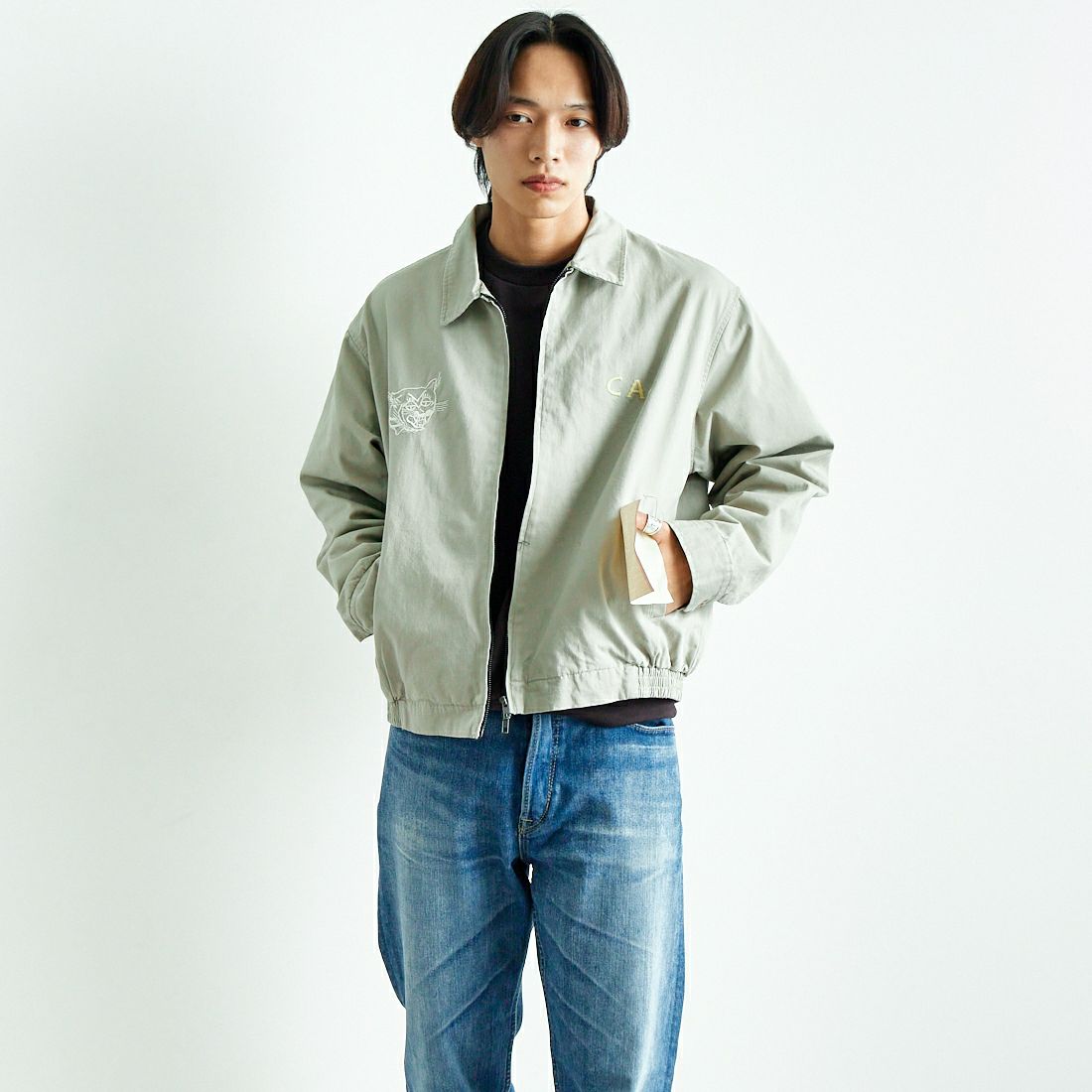 GREIGE&&モデル身長：179cm 着用サイズ：M&&