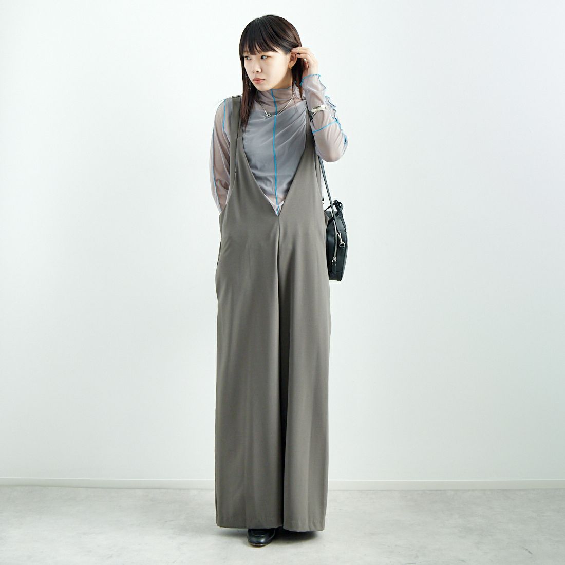 ﾁｬｺｰﾙ&&モデル身長：167cm 着用サイズ：2&&