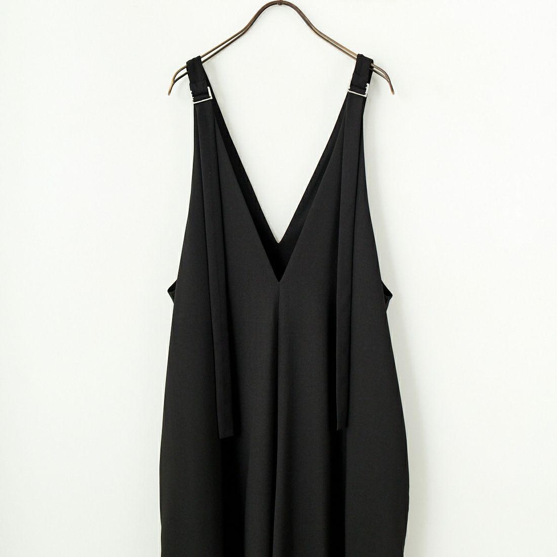 CLOCHE [クロシェ] 2WAY Vネックサロペット [51286526] ﾌﾞﾗｯｸ