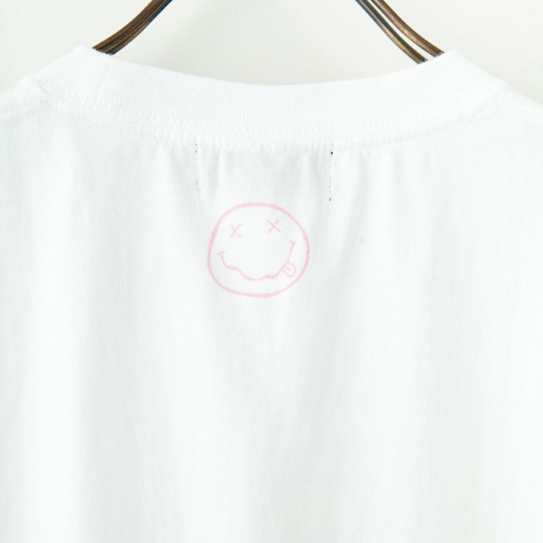 GOOD ROCK SPEED [グッドロックスピード] 別注 NIRVANA フォトプリントロックTシャツ [INTN-031-JF] WHITE