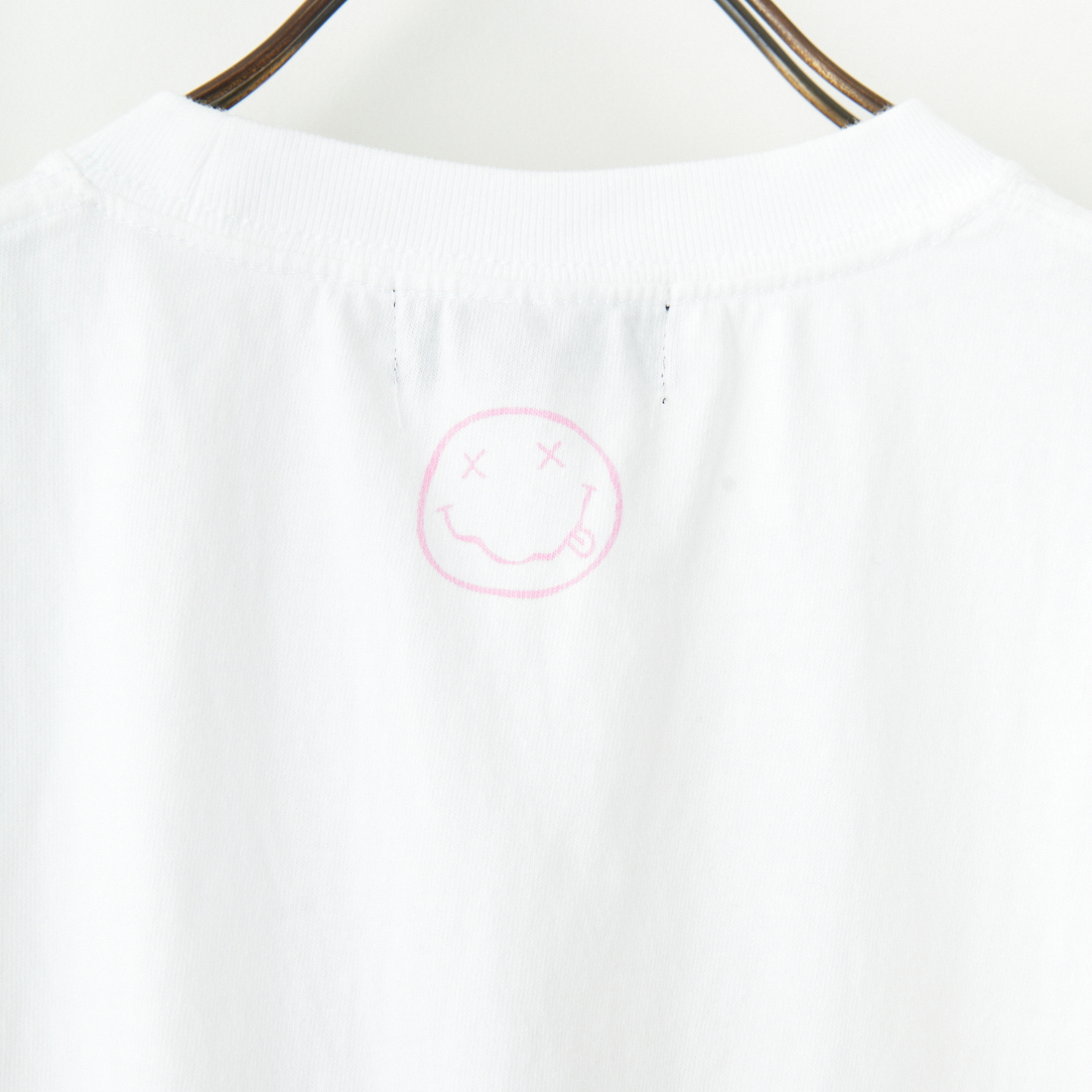 GOOD ROCK SPEED [グッドロックスピード] 別注 NIRVANA フォトプリントロックTシャツ [INTN-031-JF] WHITE