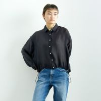 801 ﾌﾞﾗｯｸ&&モデル身長：160cm 着用サイズ：F&&