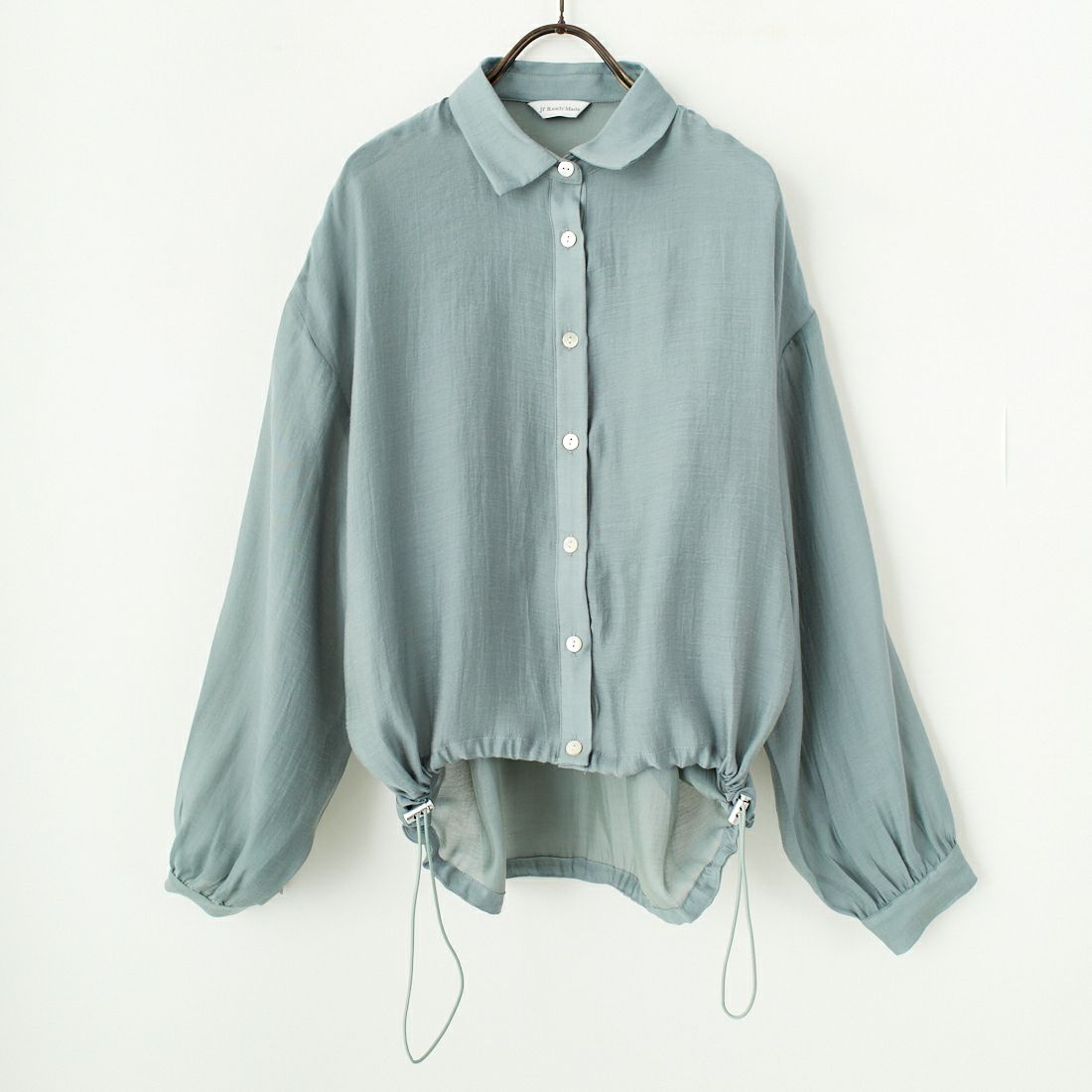 Jf Ready Made [ジェイエフレディメイド] ドロストシアーシャツ [3010303] 421 ﾐﾝﾄ