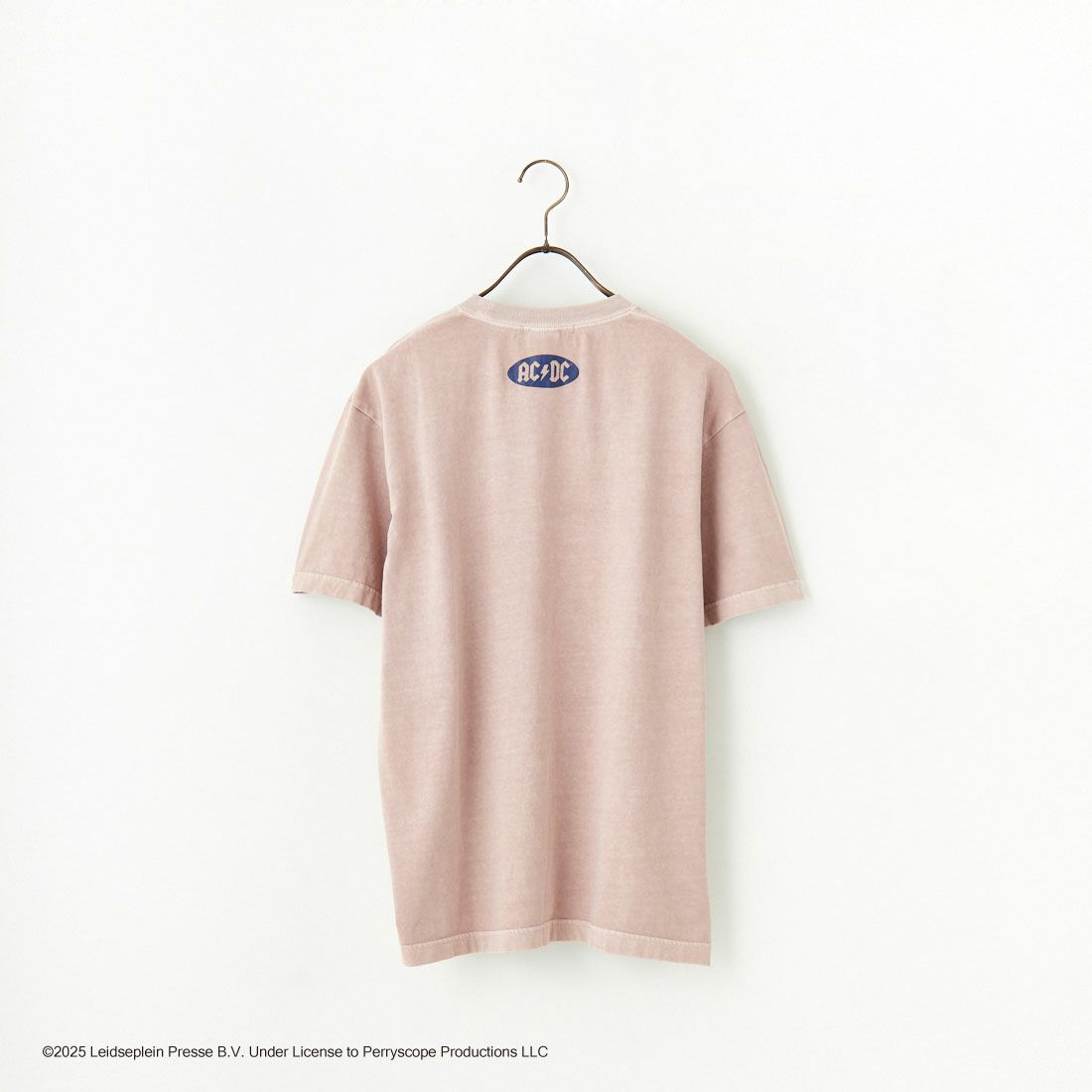 GOOD ROCK SPEED [グッドロックスピード] 別注 AC/DC ロックプリントTシャツ(Who Made Who) [INTN-023-JF] PINK