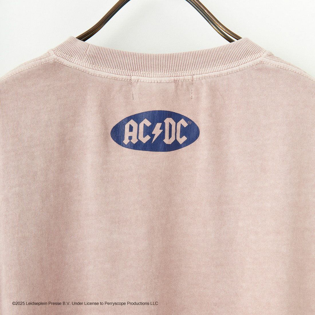 GOOD ROCK SPEED [グッドロックスピード] 別注 AC/DC ロックプリントTシャツ(Who Made Who) [INTN-023-JF] PINK