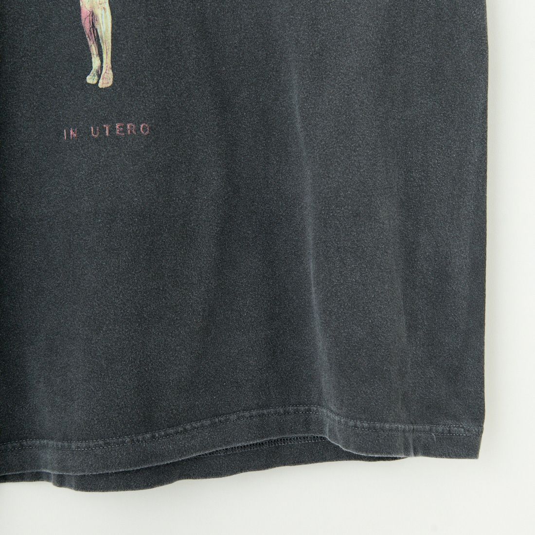 GOOD ROCK SPEED [グッドロックスピード] 別注 NIRVANA ロックプリントTシャツ(IN UTERO) [INTN-030-JF] CHARCOAL