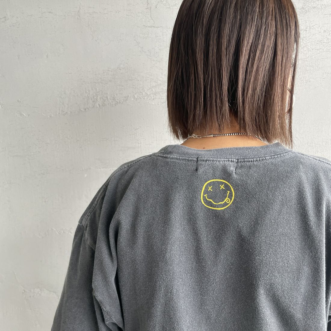 GOOD ROCK SPEED [グッドロックスピード] 別注 NIRVANA ロックプリントTシャツ(IN UTERO) [INTN-030-JF] CHARCOAL