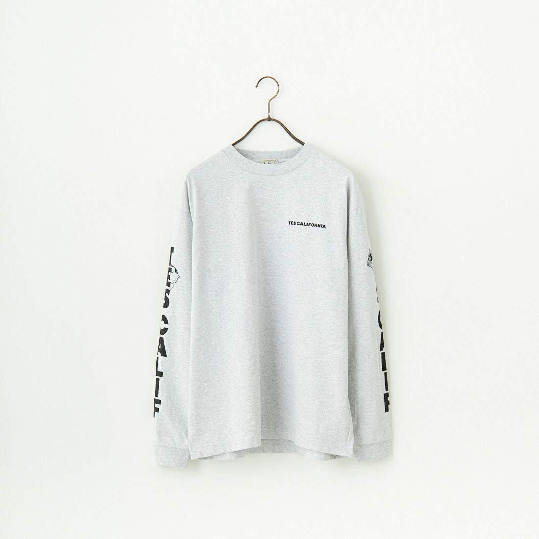 The Endless Summer [エンドレスサマー] TES スリーブロゴロングスリーブTシャツ [FH-25374315] 03 MIX GRY