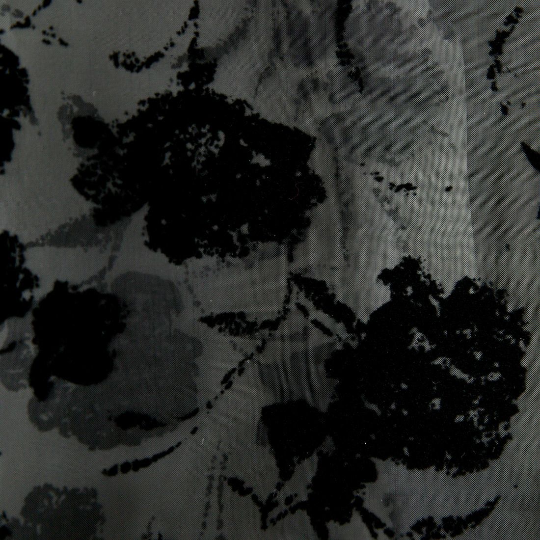 CHIGNON [シニヨン] フロッキーオーガンシアーワンピース [5246-515NH] BLACK