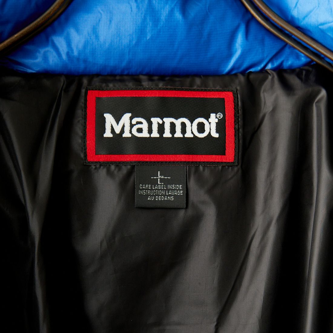 Marmot [マーモット] 別注 ダウンジャケット [TSAUD312IN-JF] BLUE